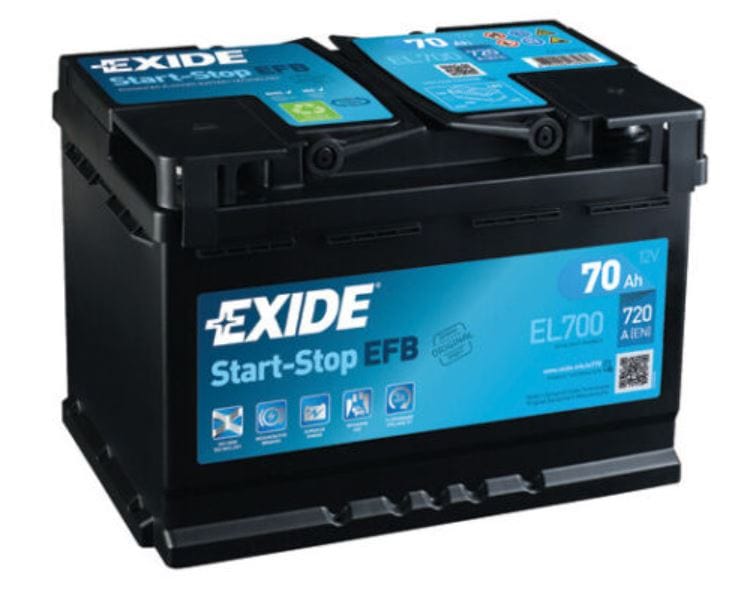 Bricocenter BATTERIA AUTO EXIDE EFB 70 AH START/STOP SPUNTO 760