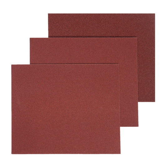 Dexter sanding sheets for wood, 80 grit, 230 x 280 mm, 5 sheets