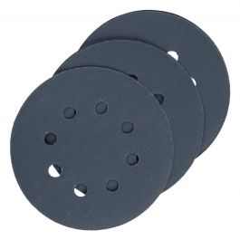 DEXTER RANDOM ORBITAL WOOD SANDER ABRASIVE 125MM PERFORATED GRIT 500, 5 PIECES