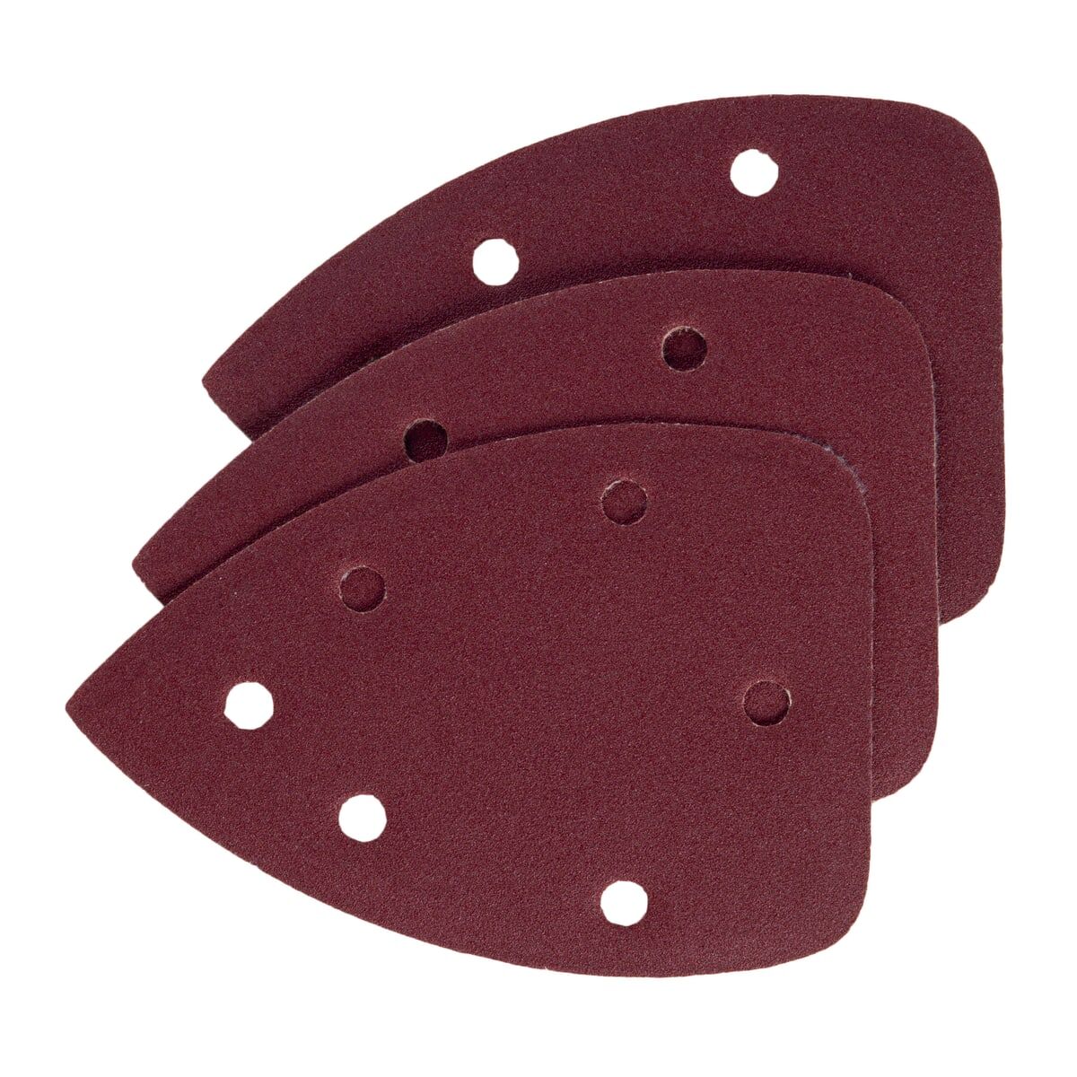 DEXTER MOUSE SANDER ABRASIVE FOR WOOD 140X98MM, DRILLED, GRIT 180, 5 PIECES
