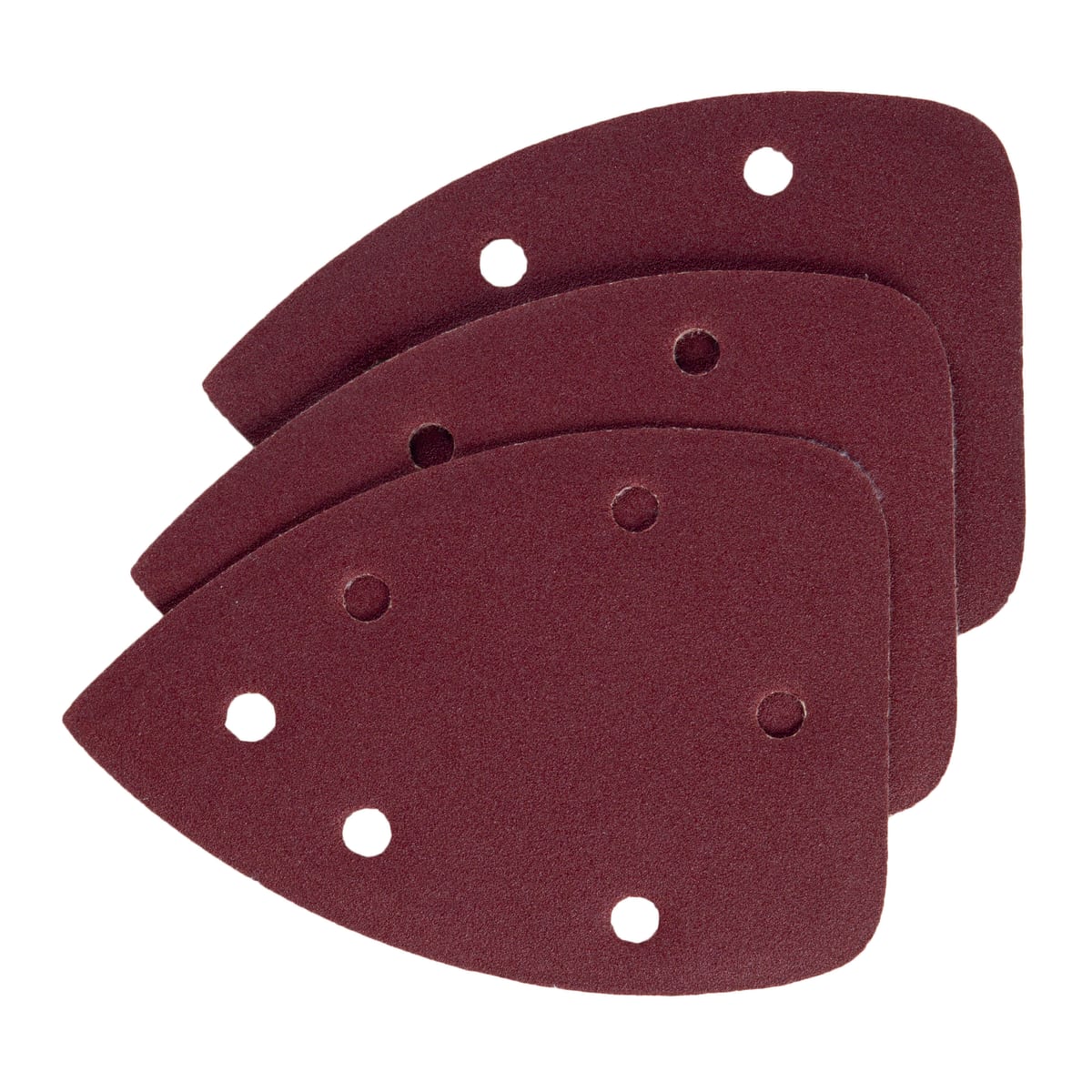 DEXTER MOUSE SANDER ABRASIVE FOR WOOD 140X98MM, DRILLED, GRIT 120, 5 PIECES