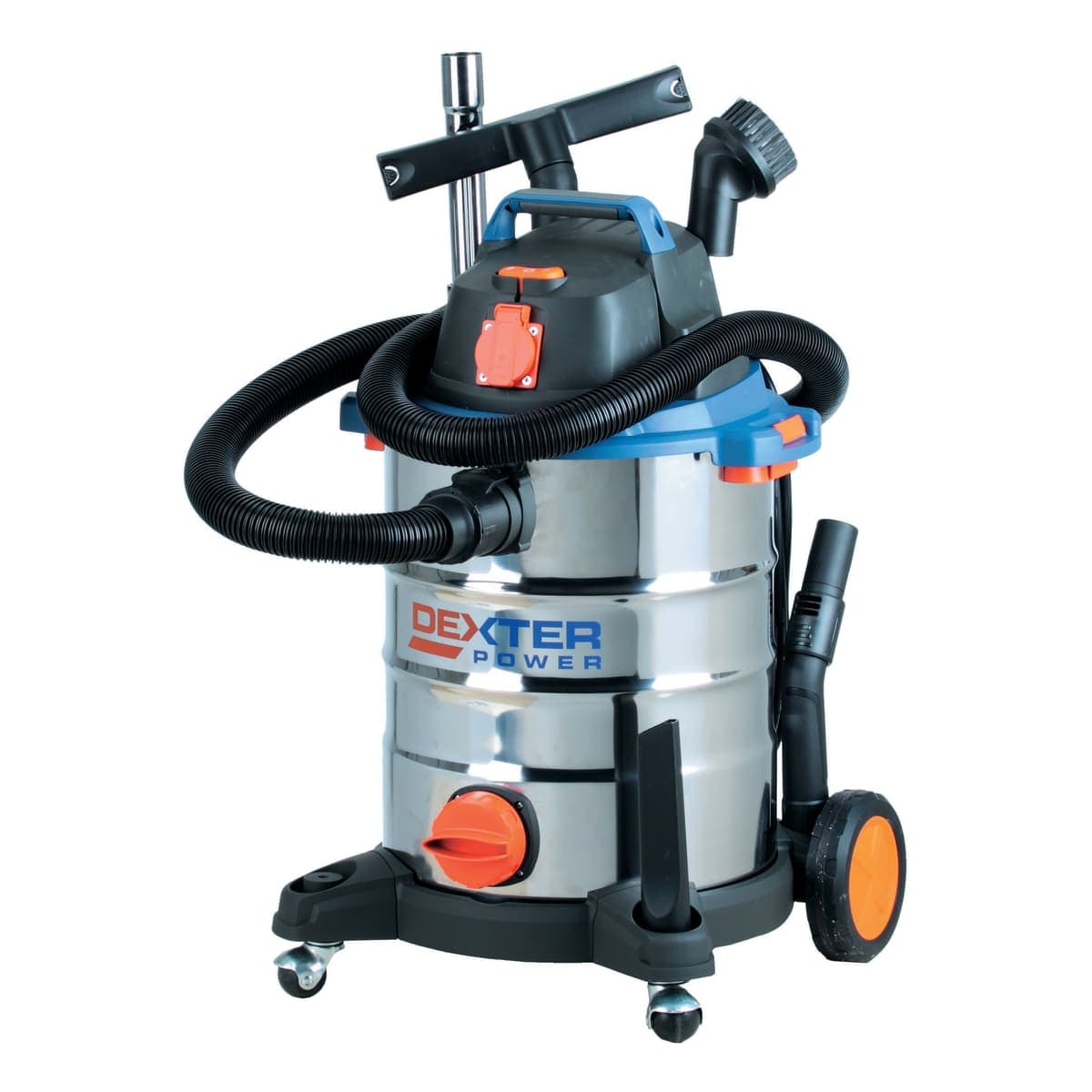 Bricocenter DEXTER VACUUM CLEANER BIN 30LT 1500W