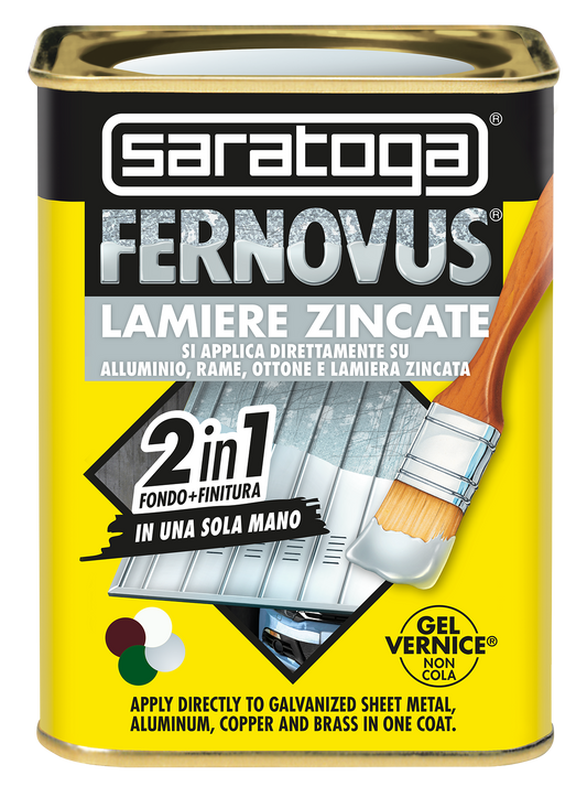 Fernovus enamel for galvanised sheet metal and white aluminium, 750ml