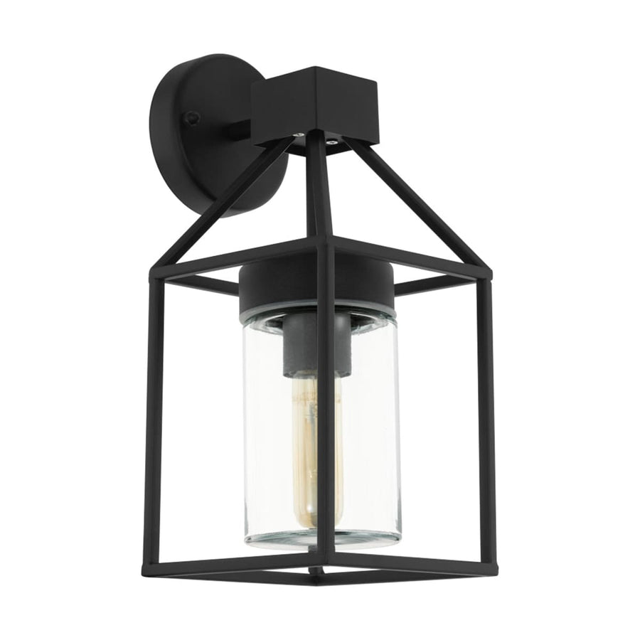 Bricocenter TRECATE BLACK ALUMINUM FLOODLIGHTS 22x28 CM E27=60W IP44