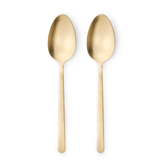 Casa OLIVIA S/2 SERVING SPOON GOLD