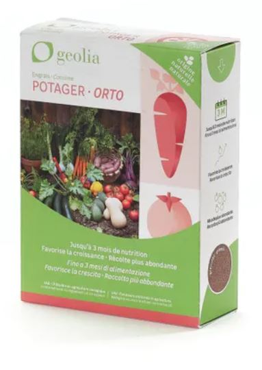 GRANULATED FERTILISER GEOLIA BIO VEGETABLE GARDEN 1 KG