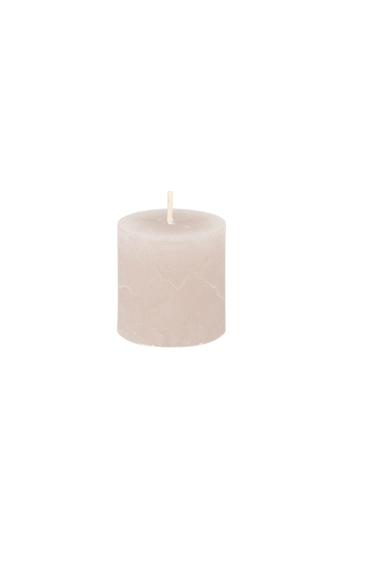 Casa RUSTIC CANDLE GREY 4,5X4,5