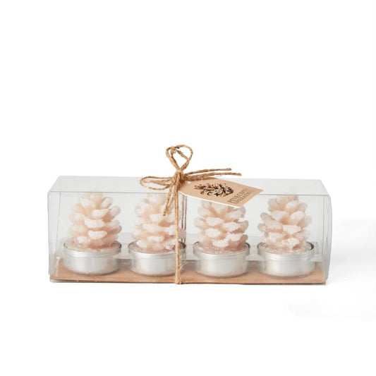 CONE Beige tealights,