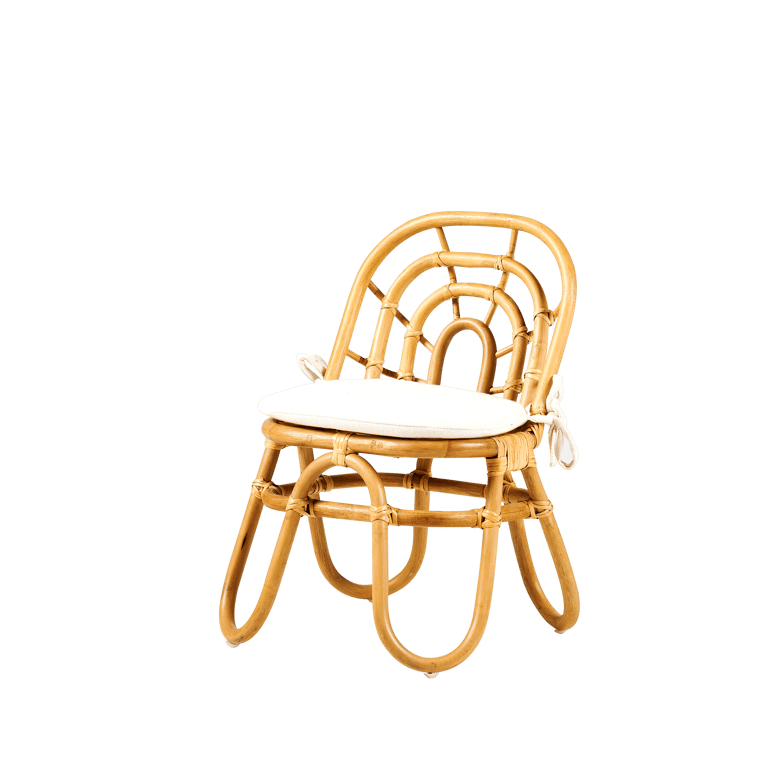 MONARC children's table with 2 chairs natural
