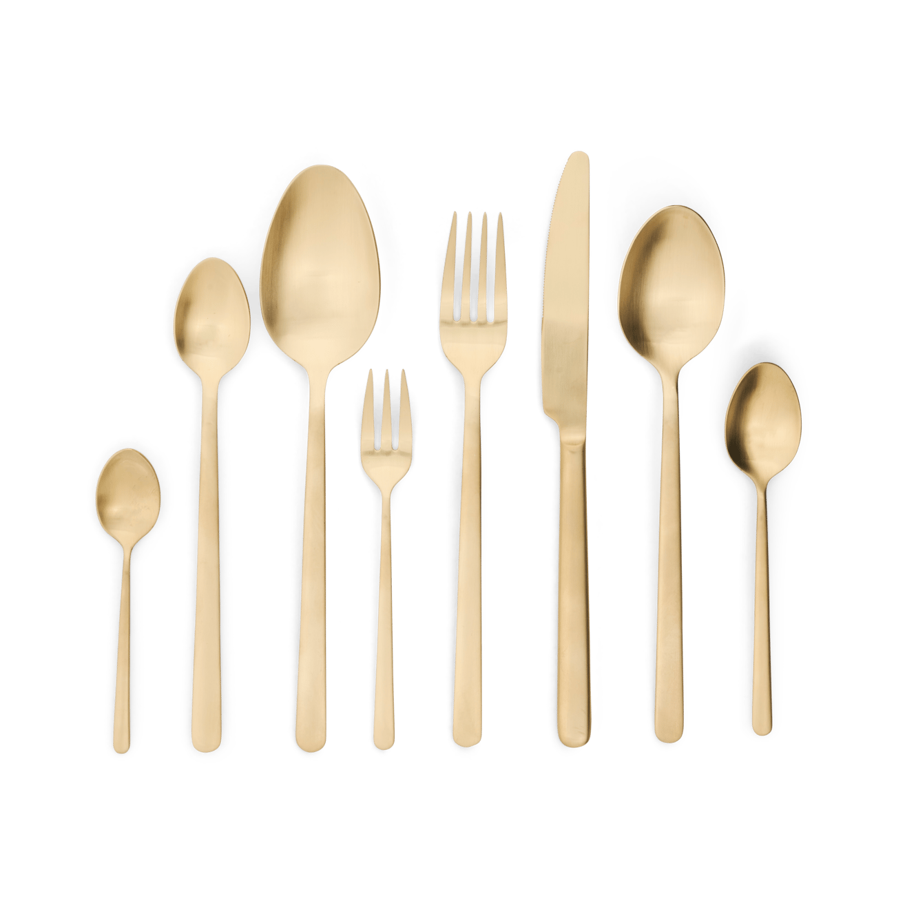 OLIVIA S/6 CAKE FORK GOLD