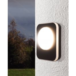 WALL LIGHT MADRIZ ALUMINIUM BLACK 23X19X5CM LED 3.6W NATURAL LIGHT IP44