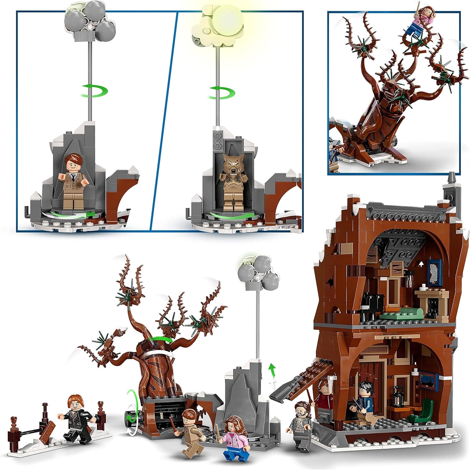 LEGO Harry Potter - The Shrieking Shack & Whomping Willow - best price from Maltashopper.com 76407