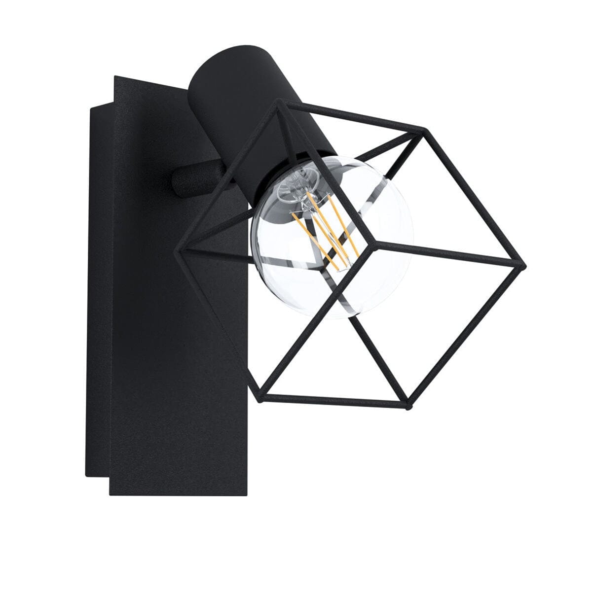 Bricocenter FARETTO ELDRICK METALLO NERO E14=28W
