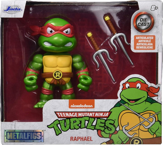 Toys Turtles Character Raphael in die-cast cm.10 for collection