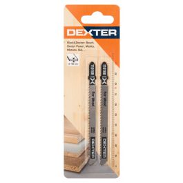 T-SAW BLADE FOR WOOD STRAIGHT CUT FINE TOOTHING 3-40MM, 2 PIECES