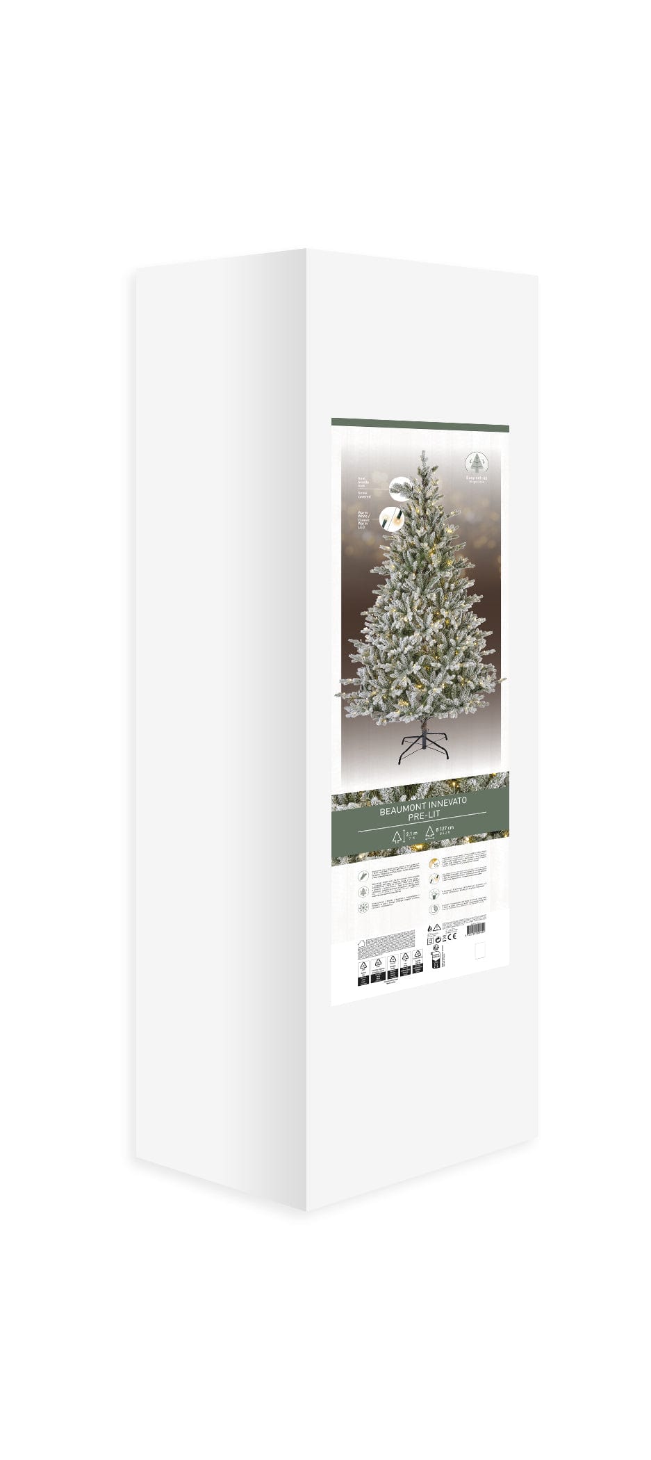 Bricocenter BEAUMONT TREE H210CM-430 LIGHTS