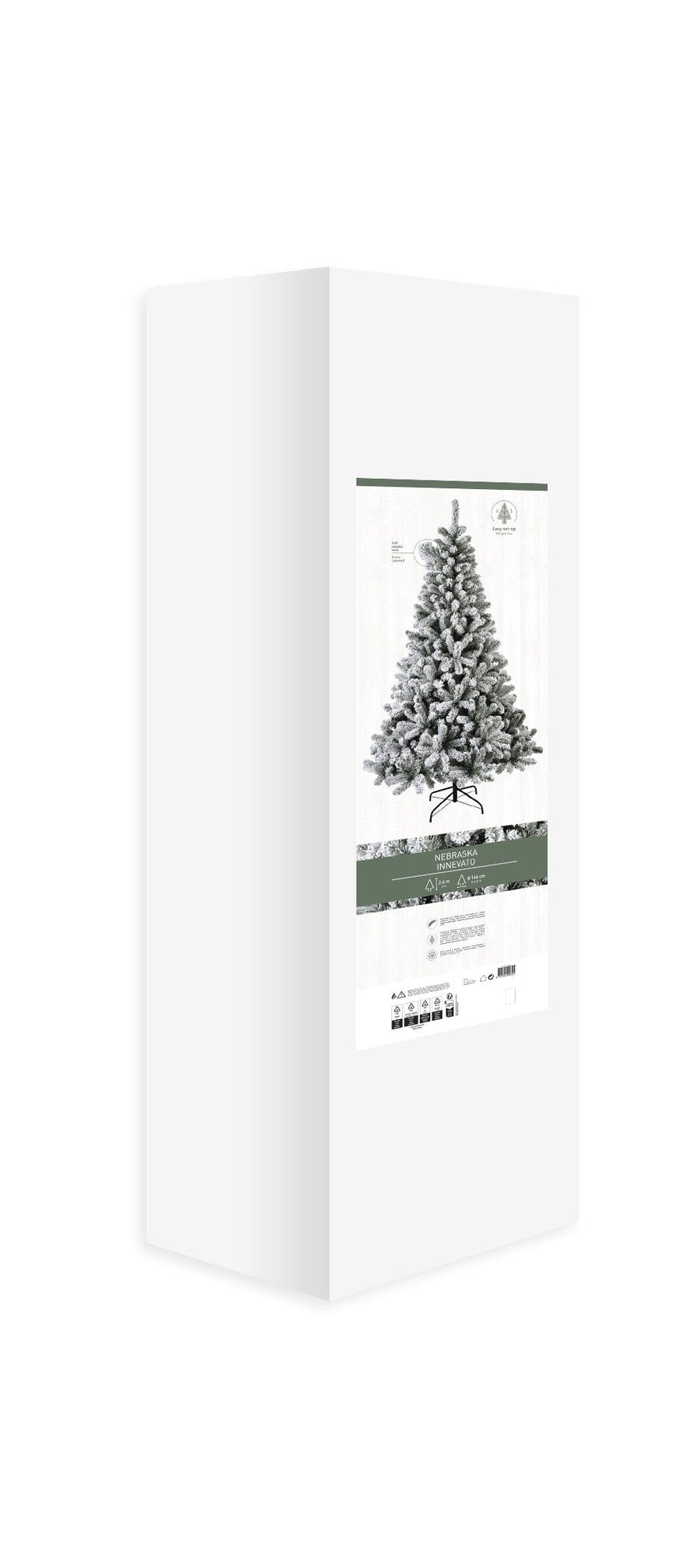 Bricocenter SNOWY NEBRASKA TREE H240CM