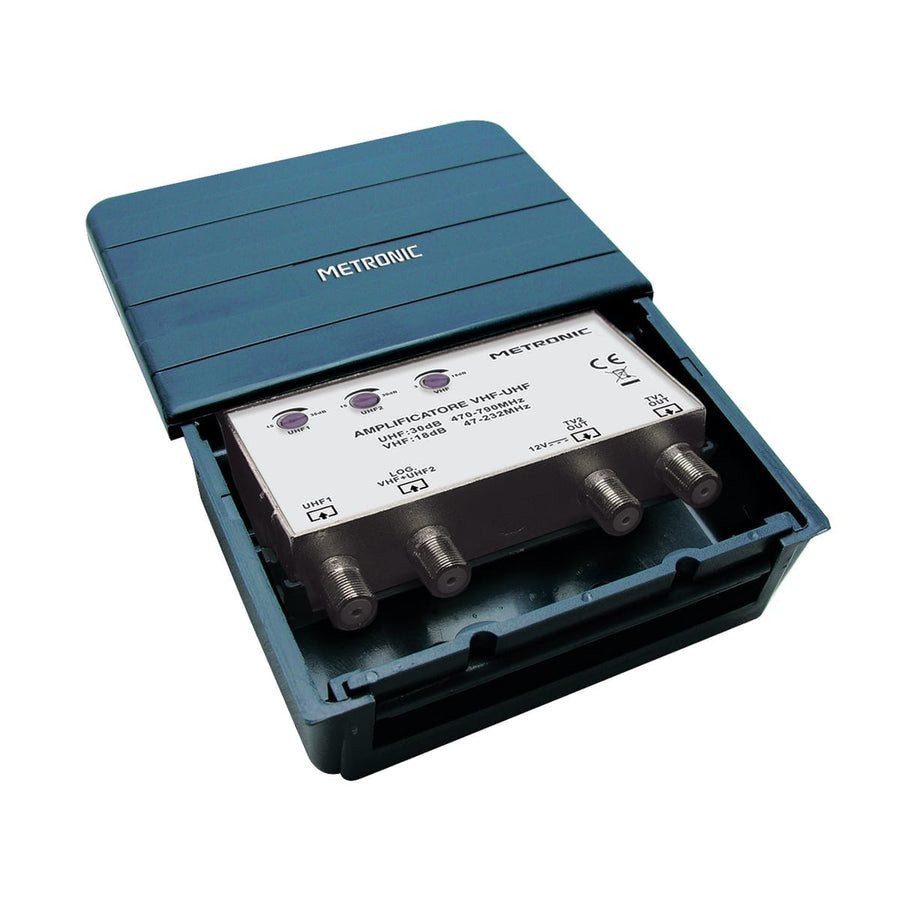 Bricocenter 30DB AMPLIFIED ANTENNA MIXER BLACK