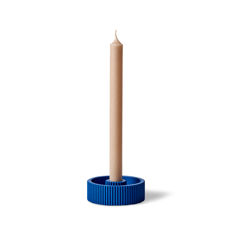 Casa RIBBLE CANDLESTICK BL.Ø9,5X2,7