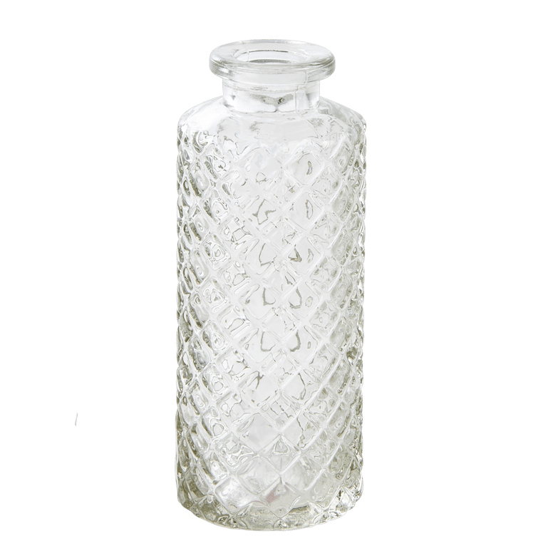 Casa FRE Transparent vase, H 13,2 cm - Ø 5,5 cm