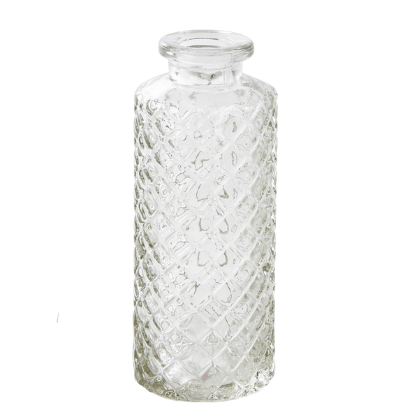 FRE Transparent vase, H 13,2 cm - Ø 5,5 cm