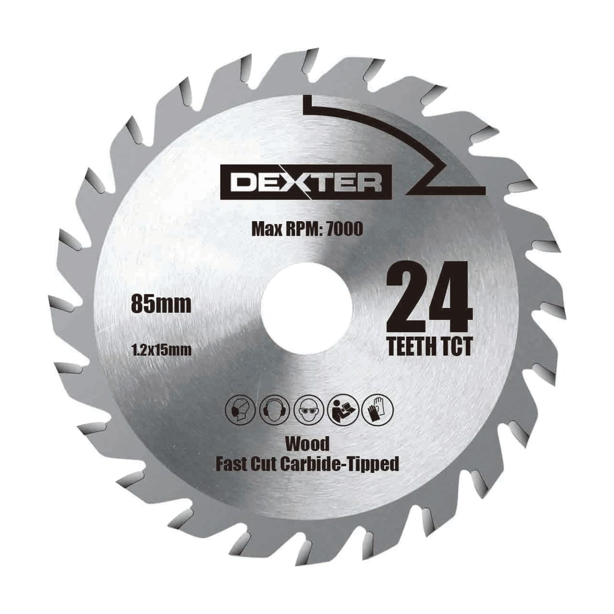 Bricocenter LAMA CIRCOLARE DEXTER  85MM 24 DENTI
