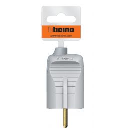 SWIVEL SCHUKO PLUG WHITE