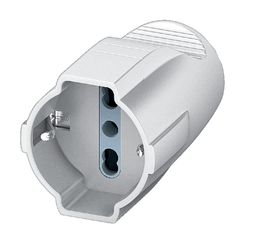 Bricocenter 16A UNIVERSAL SOCKET WHITE