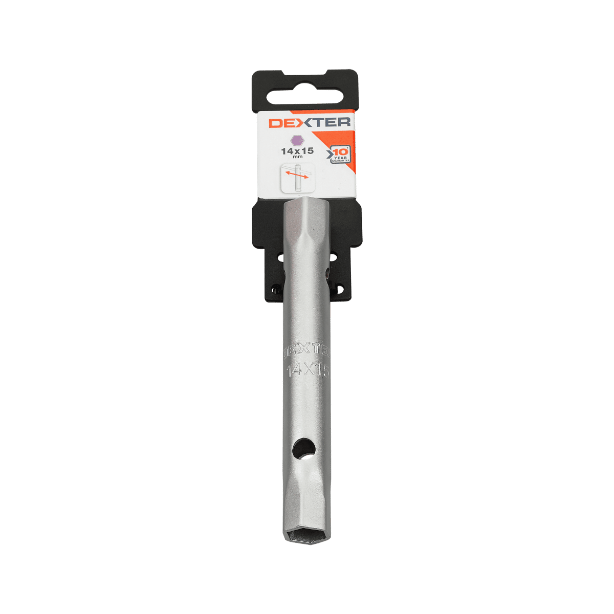 DEXTER ATUBO SPANNER 14X15MM, LENGTH 115MM, CHROME VANADIUM