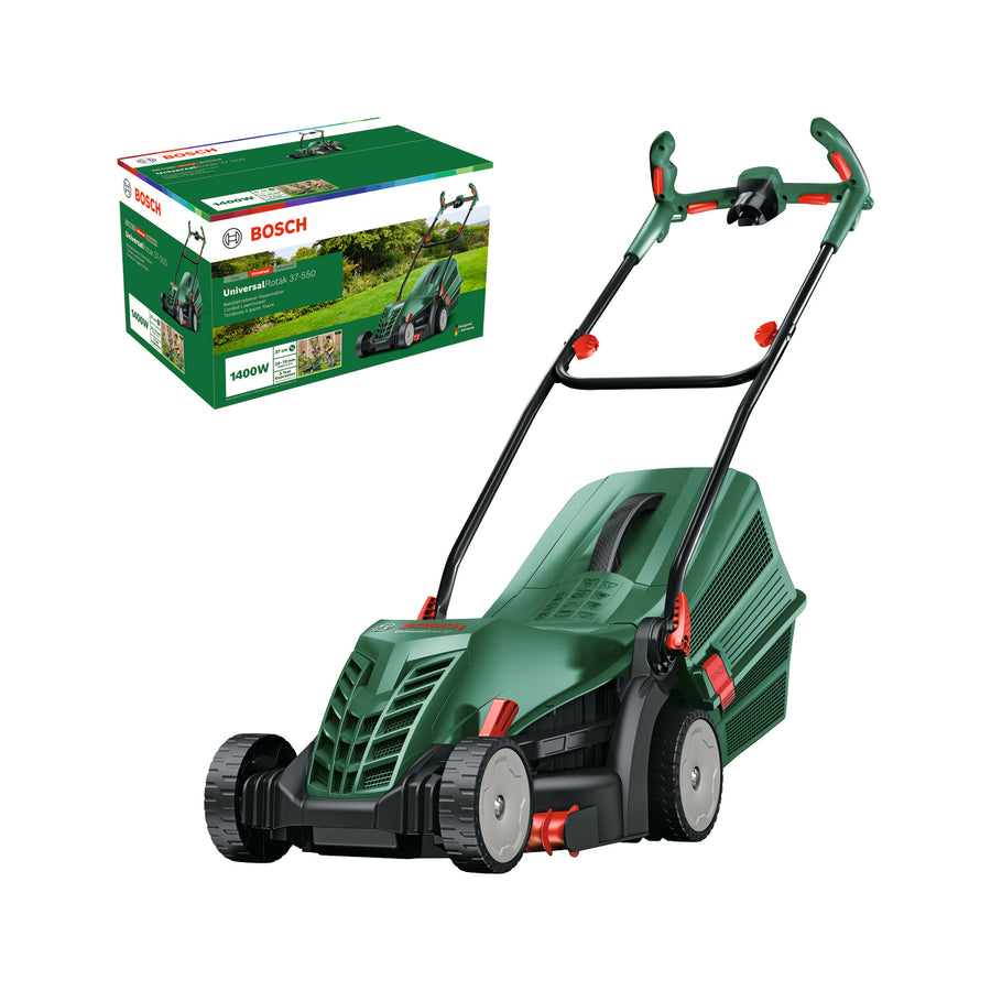 BOSCH ELECTRIC LAWN MOWER 1,400W CUTTING WIDTH 37CM