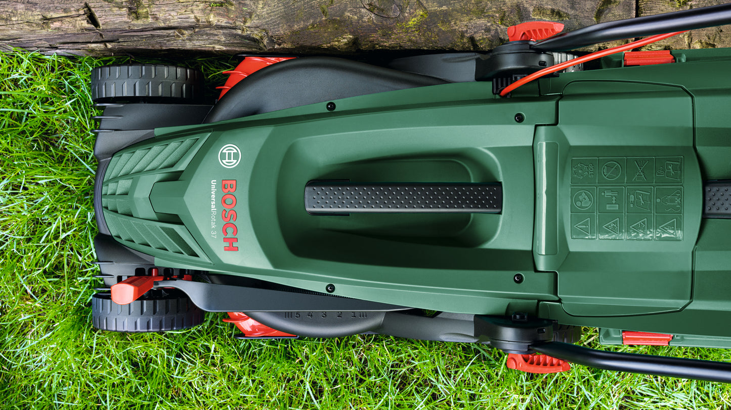 BOSCH ELECTRIC LAWN MOWER 1,400W CUTTING WIDTH 37CM