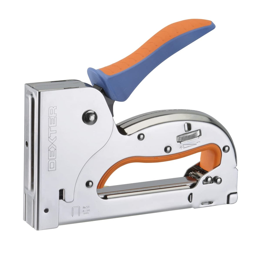 Bricocenter DEXTER MULTI-PURPOSE MANUAL METAL STAPLER FOR STAPLES NO.53