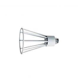 FINIALS ORGANIC CONIC METAL MATT WHITE D20