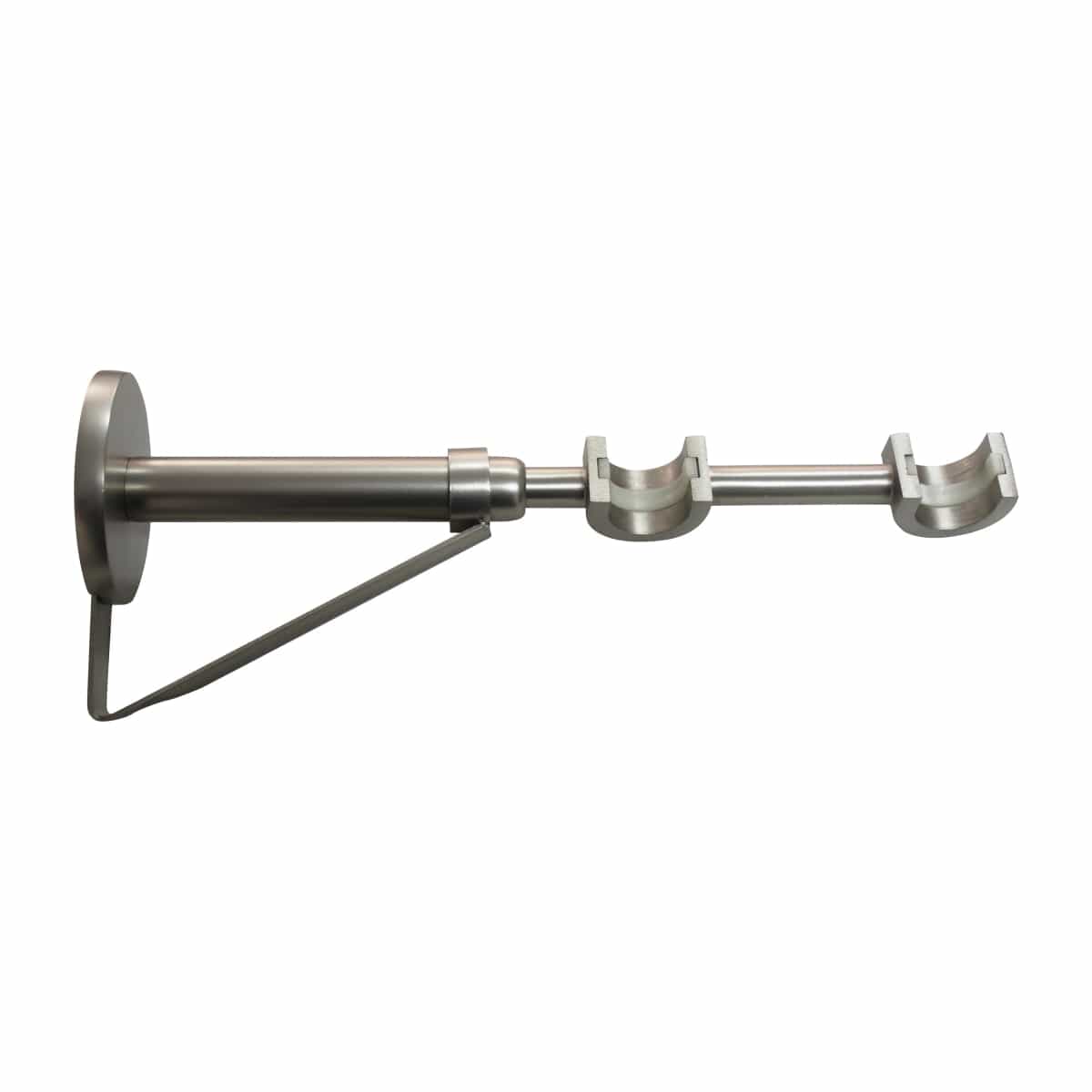 Bricocenter DOUBLE STAND OPEN KALI METAL NICKEL 135-215/190-270MM D20