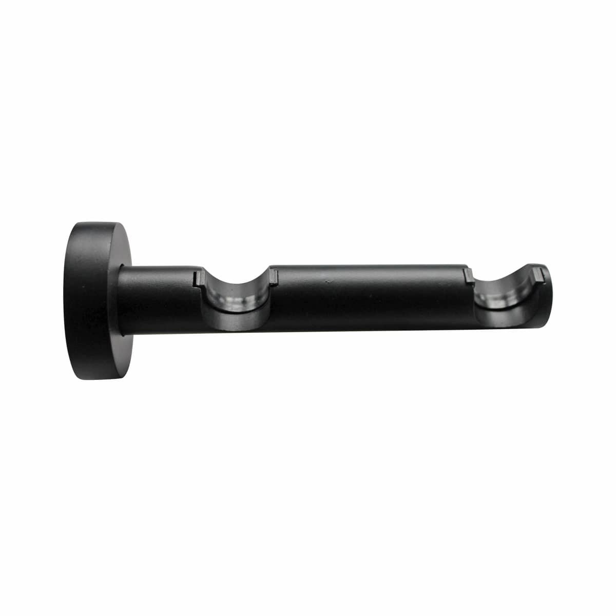 Bricocenter OPEN DOUBLE FACTO SUPPORTS BLACK METAL 50/135MM D20