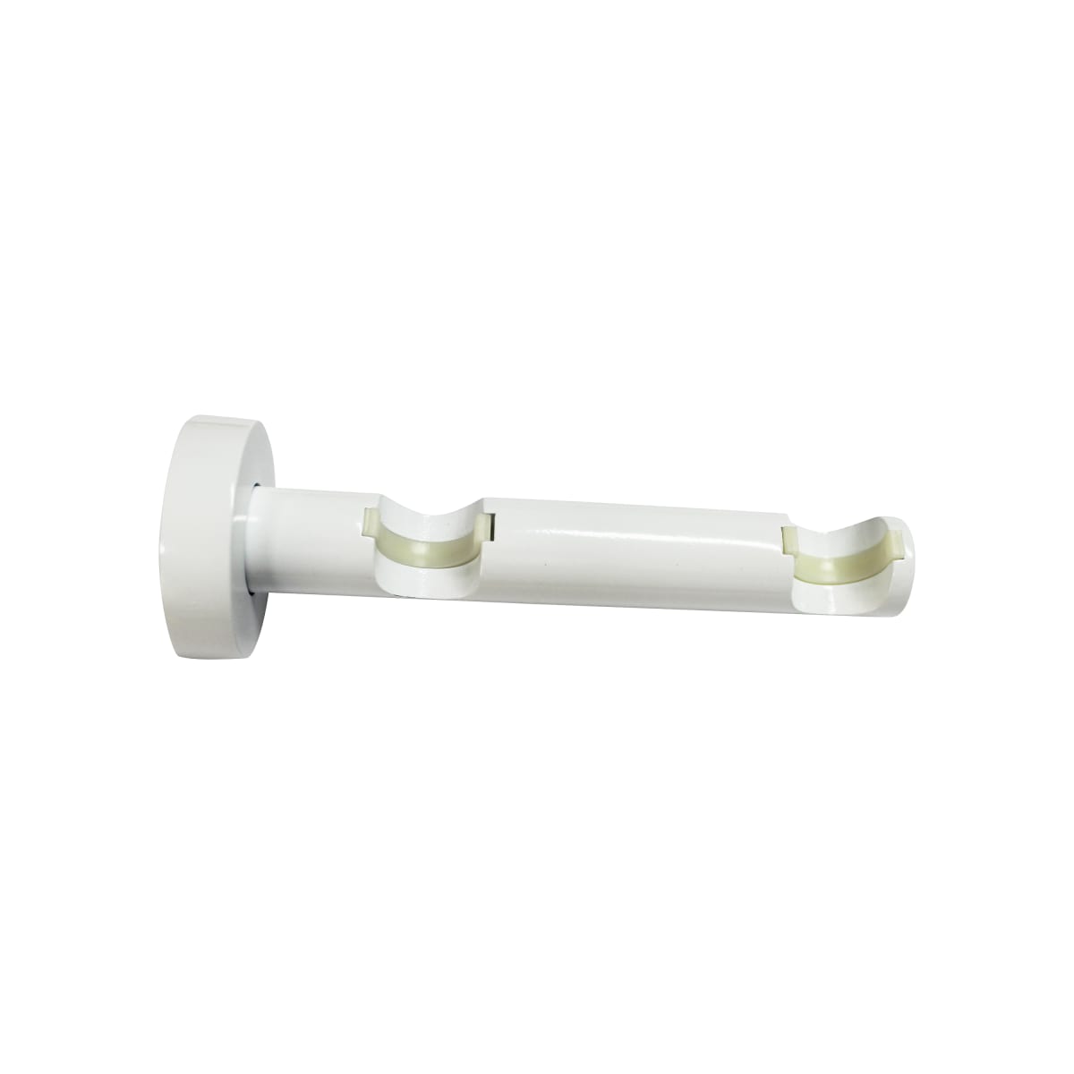 Bricocenter SUPPORTI DOPPI APERTI MAYA METALLO BIANCO LUCIDO 50/135MM D20