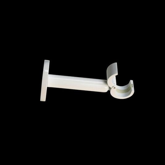 Bricocenter SUPPORTI CHIUSI MAYA METALLO BIANCO LUCIDO 115-160 MM D20