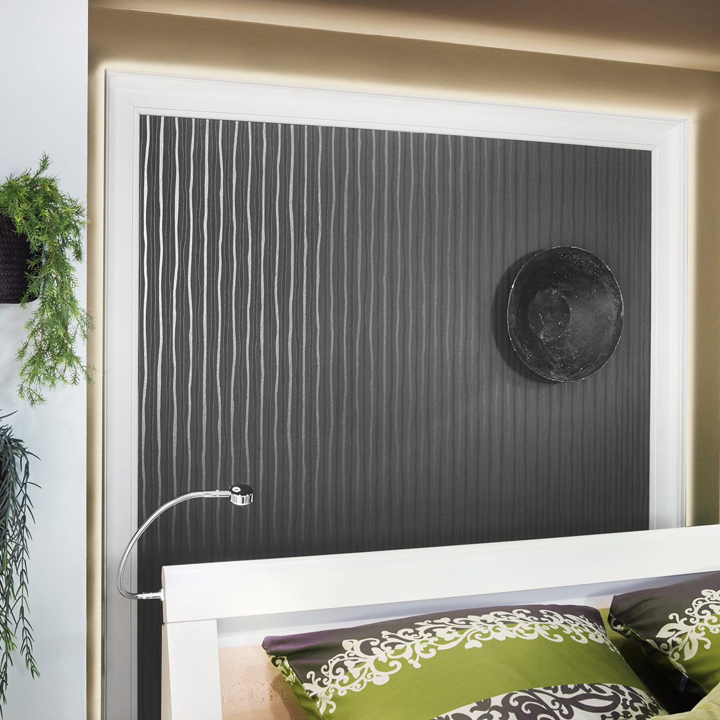 DECORATIVE POLYSTYRENE FRAME COVERS RILOGA AND FOR LED SYSTEMS SASKIA 60MMX100MMX2MT