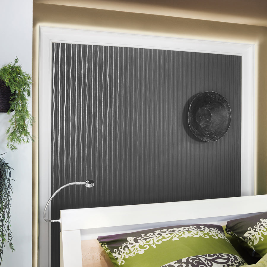 DECORATIVE POLYSTYRENE FRAME COVERS RILOGA AND FOR LED SYSTEMS SASKIA 60MMX100MMX2MT