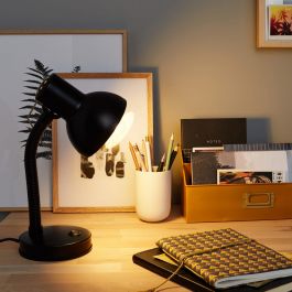STUDIO LAMP BURO METAL BLACK H32 E27=40W