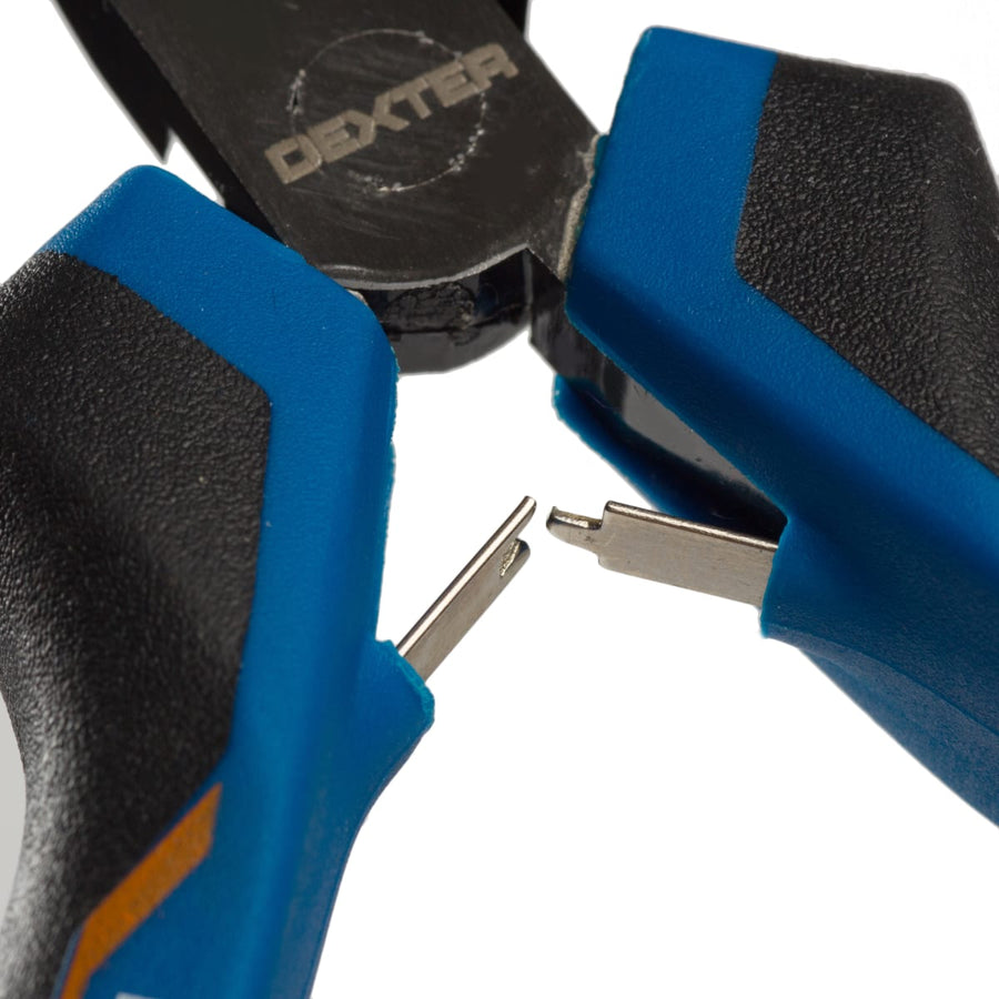 Bricocenter DEXTER MINI SEMI ROUND NOSE PLIERS 128MM CHROME VANADIUM