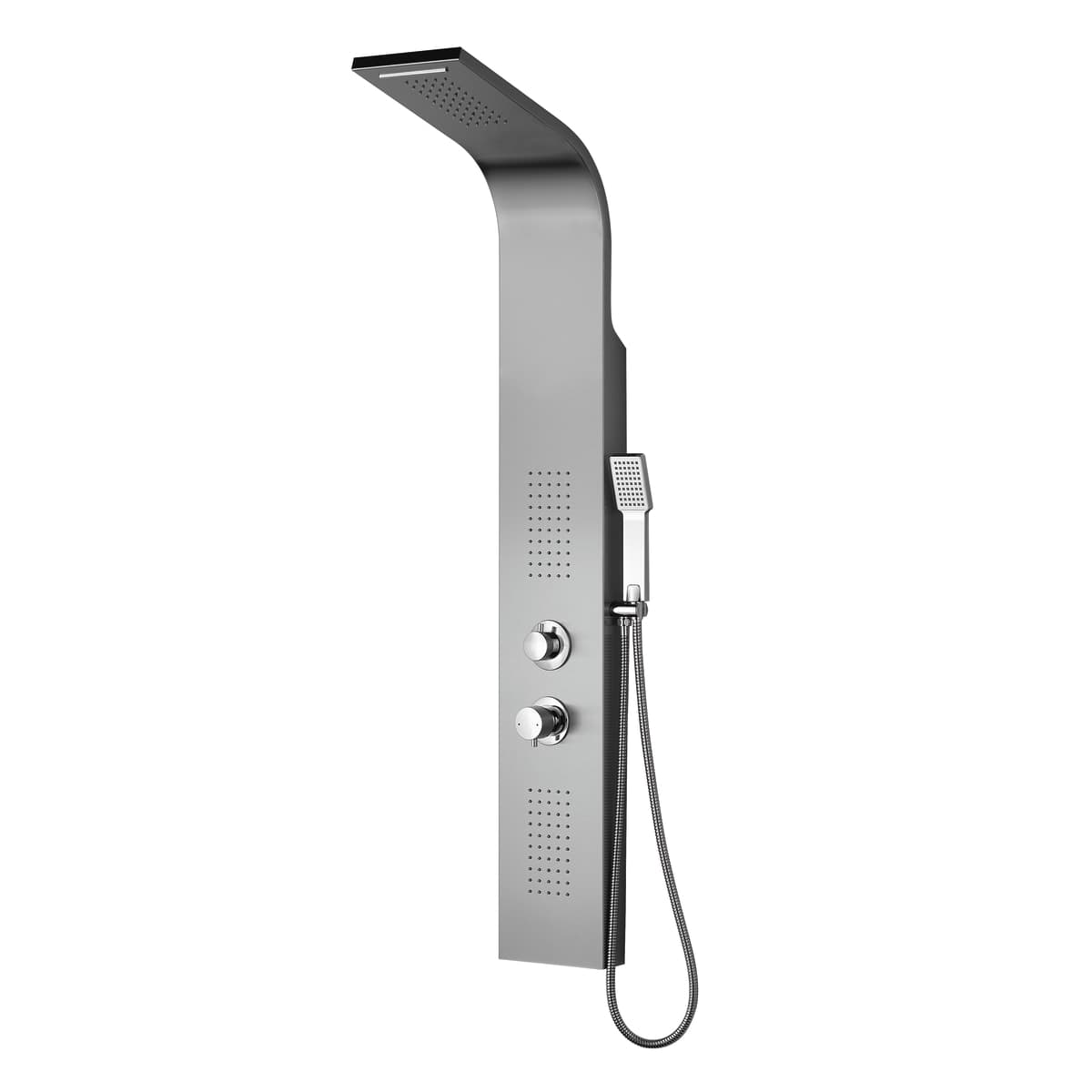 Bricocenter COLONNA IDRO ICONE 2 INOX SATINATA CON MISCELATORE