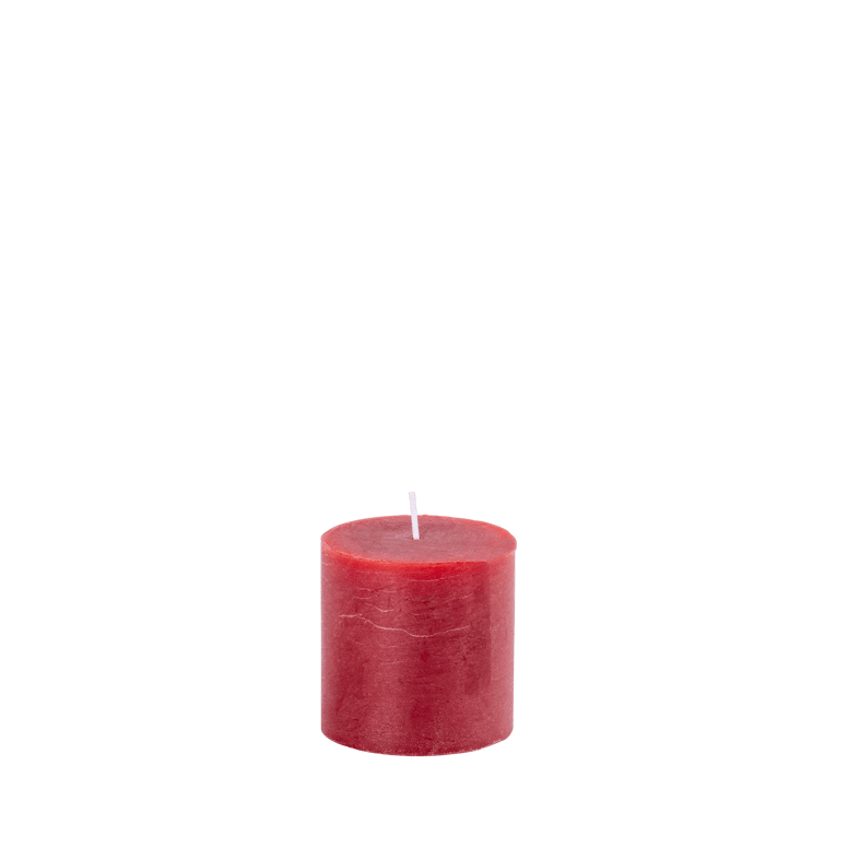 Casa RUSTIC CANDLE RED 7X7