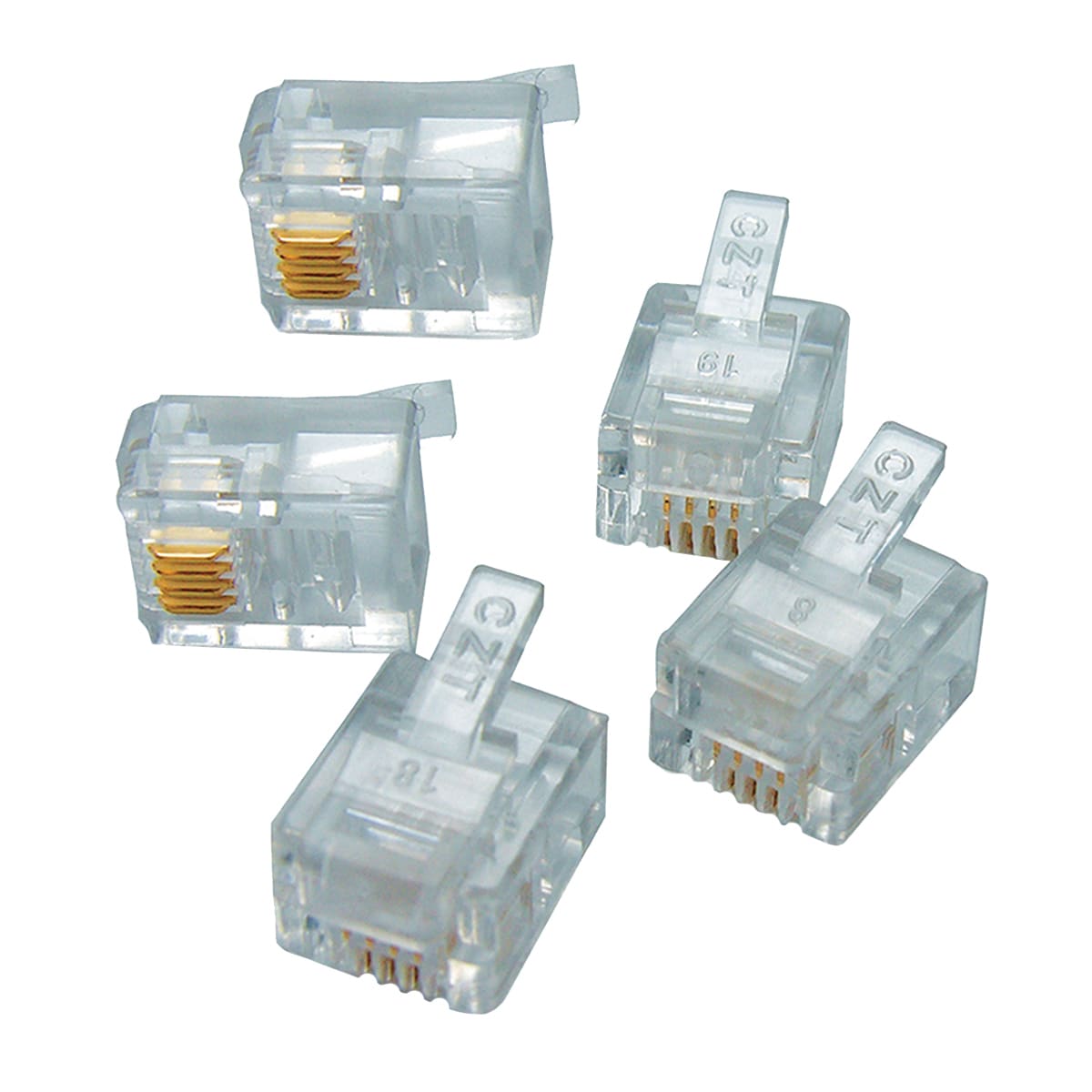 Bricocenter 5 RJ11 MALE EVOLOGY PLUGS