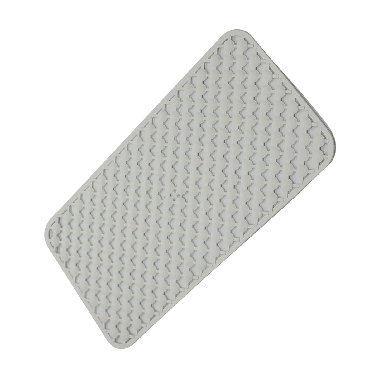 GEOMAG NON-SLIP BATH MAT W 71 D 36 CM RUBBER WHITE