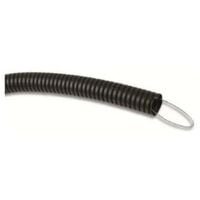 CORRUG. BLACK D.16MM 10MT W/TIR.