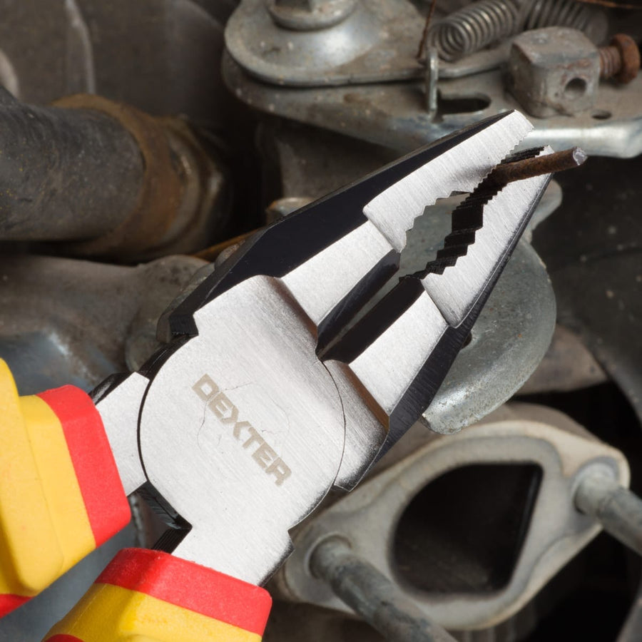 Bricocenter DEXTER 180 MM CHROME VANADIUM INSULATED UNIVERSAL PLIERS