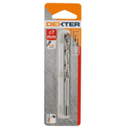DEXTER METAL DRILL BIT DIAM 7MM. LONG