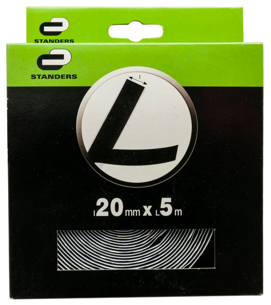 STANDARD ADHESIVE VELCRO BLACK LARG.2