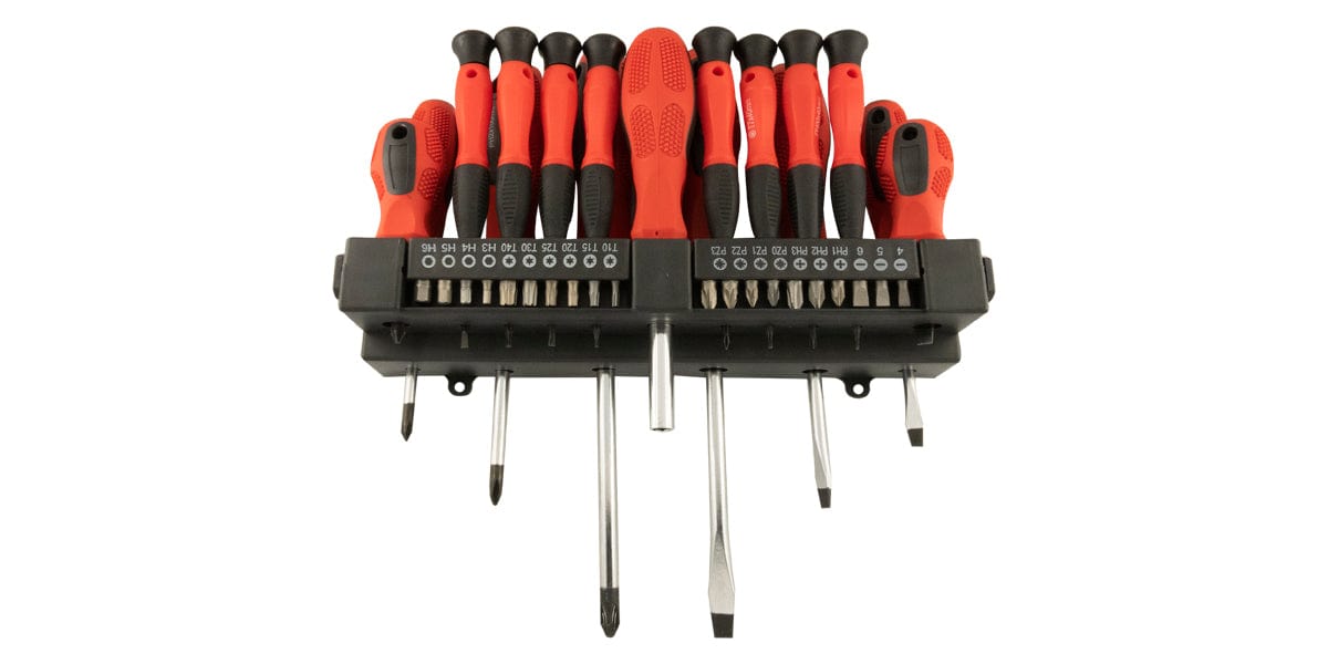 Bricocenter SET OF SCREWDRIVERS AND BITS PCS37